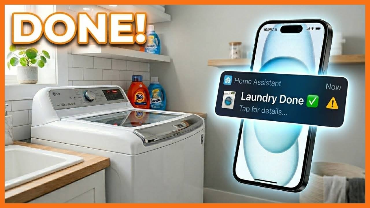 A washing machine with smart power, vibration and contact sensors